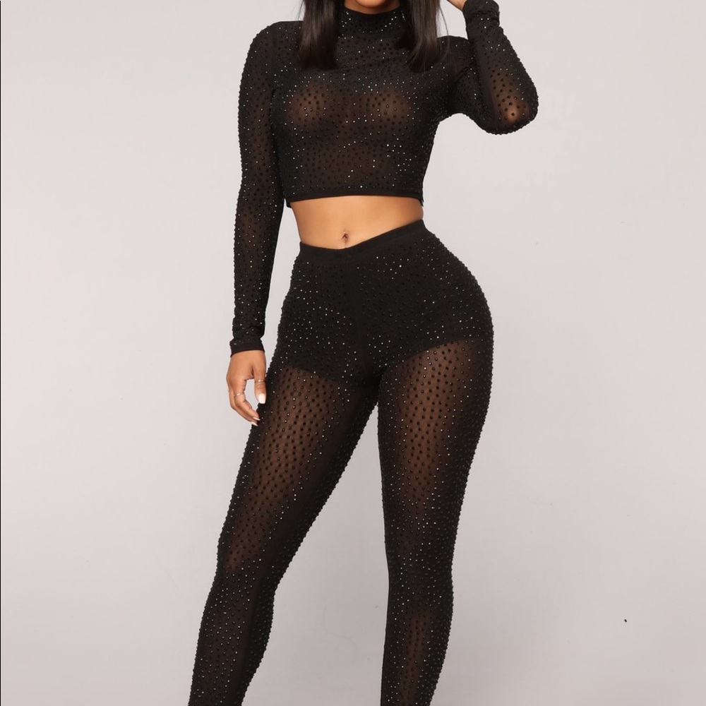 “Lead By Example Rhinestone Set”